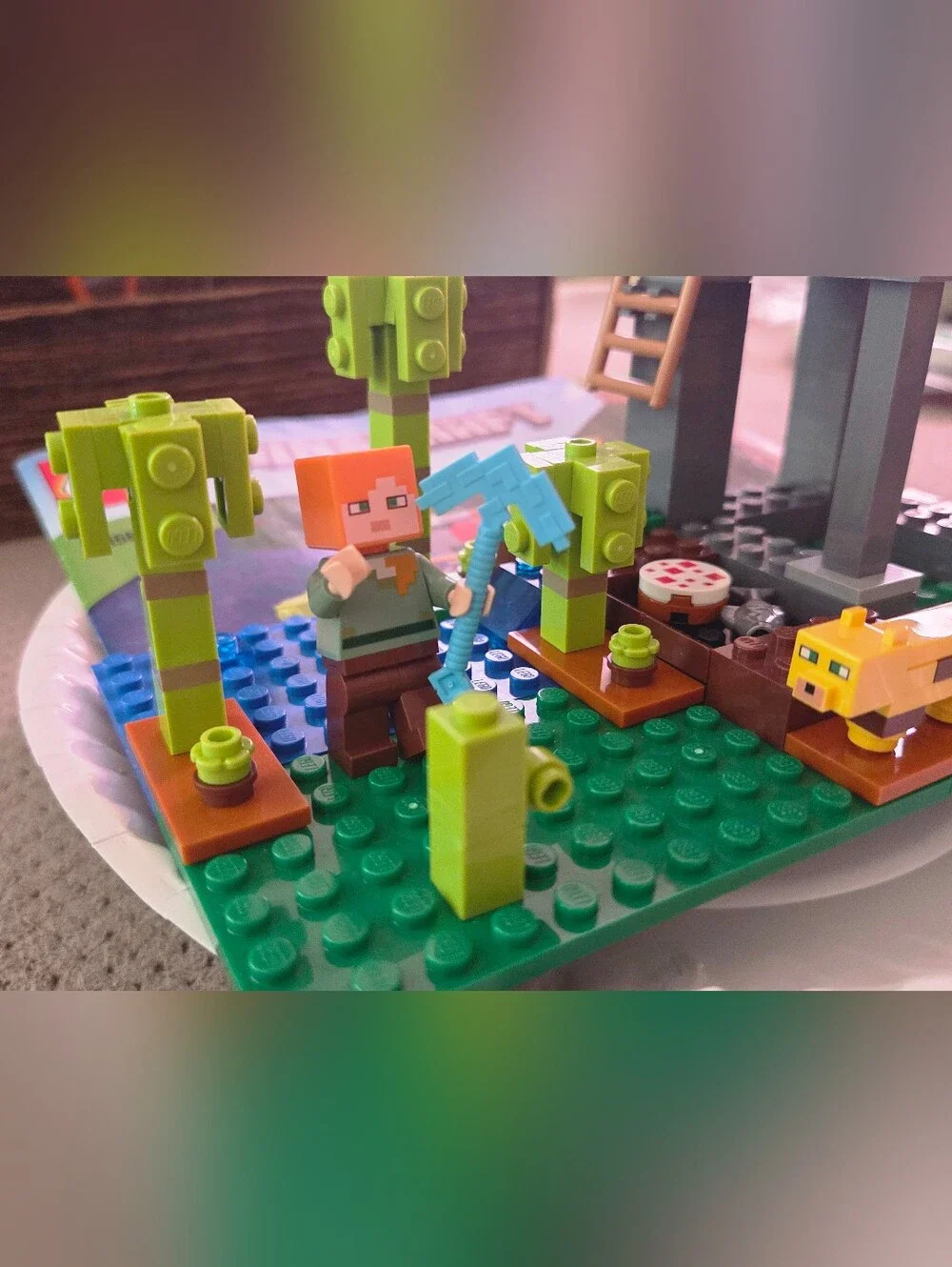 Lego minecraft panda